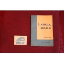 LANCIA 2000 SEDAN     USE AND SERVICE BOOK (1°EDITION 1971)