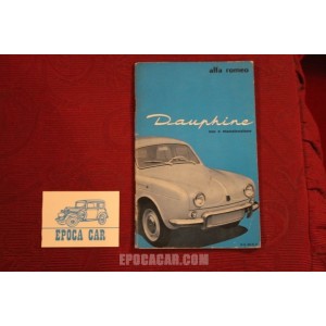 DAUPHINE   USE AND SERVICE BOOK