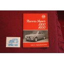 NUOVA GIULIA SUPER 1300 1600    USE AND SERVICE BOOK (1976)