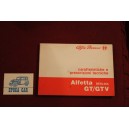 ALFETTA  / GT / GTV      CARATTERISTICHE E PRESCRIZIONI TECNICHE (1981)