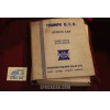 TRIUMPH  G. T. 6      SPARE PARTS CATALOGUE  IN ENGLISH  cover a little twisted and dirty.