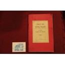 JAGUAR MARK VII MODEL     OPERATING, MAINTENANCE AND SERVICE HANDBOOK (1954) IN ENGLISH