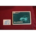 AUSTIN-MORRIS  ALLEGRO     USE AND SERVICE BOOK (1979) IN ITALIAN