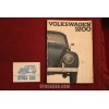 VOLKSWAGEN 1200    USE AND SERVICE BOOK (1963) IN ITALIAN