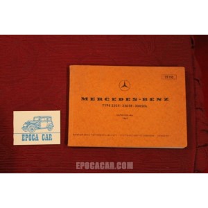 MERCEDES-BENZ 250S 250SE 300SEb    SPARE PARTS CATALOGUE (1965) MULTILINGUAL