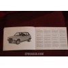 PEUGEOT 104 Z     LIBRETTO USO E MANUTENZIONE (1980)  MULTILINGUE