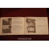 RENAULT 12   USE AND SERVICE BOOK (1972) IN ITALIAN  cover with defects, inside good