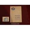 OM  CATERPILLAR  35/40 C  SPARE PARTS CATALOGUE (1° EDITION 1952)