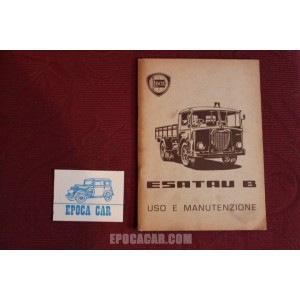 ESATAU B     USE AND SERVICE BOOK (1960) good condition