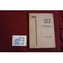 643 N  /  643 N1      SPARE PARTS CATALOGUE (1° PROVISIONAL EDITION 1963) good condition