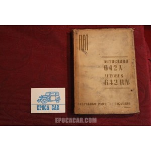 642 N     642 RN (AUTOBUS)   CAT. PARTI RIC. (2° ED. 1953) copertina sporca, pagine interne integre e leggibili