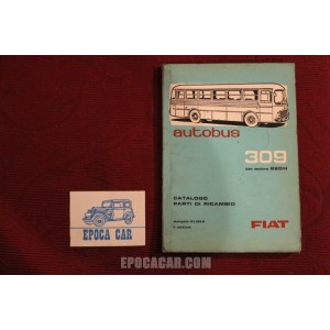 AUTOBUS 309    CATALOGO PARTI DI RICAMBIO (1° EDIZIONE 1962) buono stato