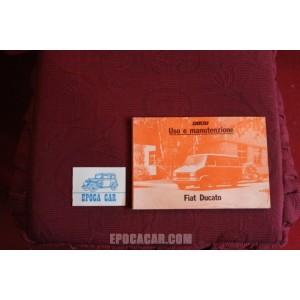 DUCATO      USE AND SERVICE BOOK (1° EDITION 1981) good condition