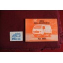 900 E     USE AND SERVICE BOOK (1° EDITION 1980) perfect condition