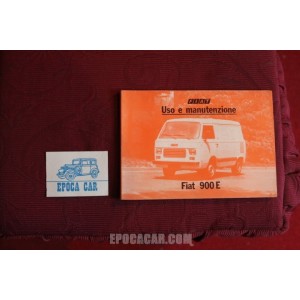 900 E     USE AND SERVICE BOOK (1° EDITION 1980) perfect condition
