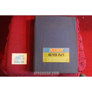 619 N1     SPARE PARTS CATALOGUE (3° EDITION 1974) good condition
