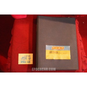 238  (238 B / 238B1)   SPARE PARTS CATALOGUE (2° EDITION 1972) good condition