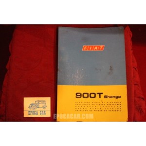 900 T SHANGO      SPARE PARTS CATALOGUE (1° EDITION 1979) mediocre conditions, spots and diffuse halos