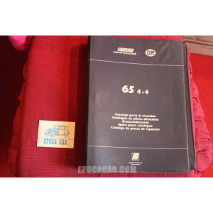 FIAT - OM  65  4 X 4      SPARE PARTS CATALOGUE  (1° EDIZIONE 1976) good condition