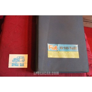 616 N2     SPARE PARTS CATALOGUE (1° EDITION 1968)  first page detached and a little dirty