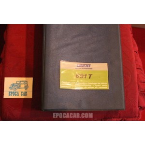 691 T      SPARE PARTS CATALOGUE (2°EDITION 1976)  good condition