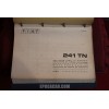 241 TN        SPARE PARTS CATALOGUE (1° EDITION 1968)  good condition