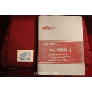 ENGINE  8035-1    SPARE PARTS CATALOGUE  good condition (cover with little defect)