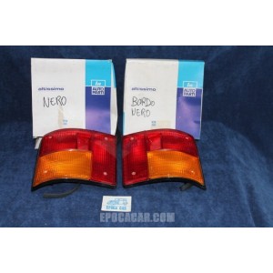A112 2°S.  PAIR REAR TAILIGHTS  BLACK BOARD   ALTISSIMO