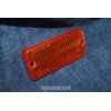 A112 UNTIL 1978  ORANGE LENS FOR FRONT RIGHT LIGHT  ( PLASTIC SCREW )  CATALUX