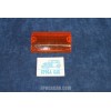 A112 UNTIL 1978  ORANGE LENS FOR FRONT RIGHT LIGHT ( PLASTIC SCREW )  ARIC