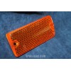 A112 UNTIL 1978  ORANGE LENS FOR FRONT RIGHT LIGHT ( PLASTIC SCREW )  ARIC