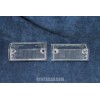 A112 RESTYLING '82   PAIR LENSES FOR FRONT LIGHT  ALTISSIMO