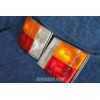 A112 2°S.   PAIR REAR TAILIGHTS  WITH RETRO  WHITE BOARD    ARIC
