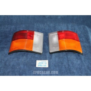 A112 2°S.   PAIR REAR TAILIGHTS  WITH RETRO  BLACK BOARD   ARIC