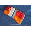 A112 2°S.   PAIR REAR TAILIGHTS (WITH RETRO)  WHITE BOARD   ALTISSIMO