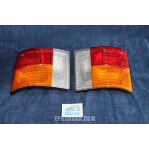 A112 2°S.   PAIR REAR TAILIGHTS (WITH RETRO)  BLACK BOARD    ALTISSIMO