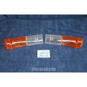 GAMMA COUPE'   PAIR LENSES FOR FRONT LIGHTS   SIEM