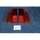 BETA SEDAN 2° S.   PAIR LENSES FOR REAR TAILIGHTS   P.V.