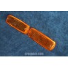 FULVIA '70   PAIR ORANGE LENSES FOR FRONT LIGHTS   ALTISSIMO