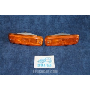 FULVIA SEDAN '70   PAIR ORANGE FRONT LIGHTS   ALTISSIMO