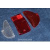 FULVIA SEDAN '70   LENSES (3 PIECES) FOR REAR RIGHT TAILIGHT   ALTISSIMO