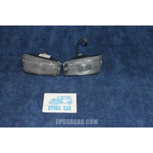 FULVIA SEDAN 1°S. ZAGATO 1 s.   PAIR FRONT LIGHTS WITH CLEAR GLASS   CARELLO