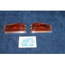 FULVIA SEDAN 1°S.   PAIR ORANGE LENSES FOR FRONT LIGHTS   ALTISSIMO