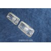 FULVIA BN 1°S.   COPPIA PLASTICHE BIANCHE PER FANALINI ANT.   ALTISSIMO