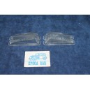 FULVIA SEDAN 1°S.   PAIR CLEAR GLASS FOR FRONT LIGHTS   ALTISSIMO