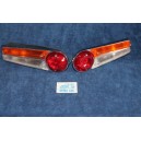 FULVIA SEDAN 1°S.   PAIR REAR TAILIGHT IN METAL   CARELLO