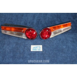 FULVIA SEDAN 1°S.   PAIR REAR TAILIGHT IN METAL   CARELLO