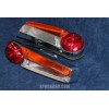 FULVIA SEDAN 1°S.   PAIR REAR TAILIGHT IN METAL   CARELLO