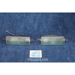 LANCIA 2000 HF   PAIR FRONT LIGHTS WITH AZURE LENSES    ALTISSIMO