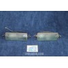 LANCIA 2000 HF   PAIR FRONT LIGHTS WITH AZURE LENSES    ALTISSIMO